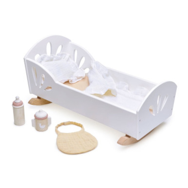 Tender Leaf Toys – Sweet Swan Dolly Bed