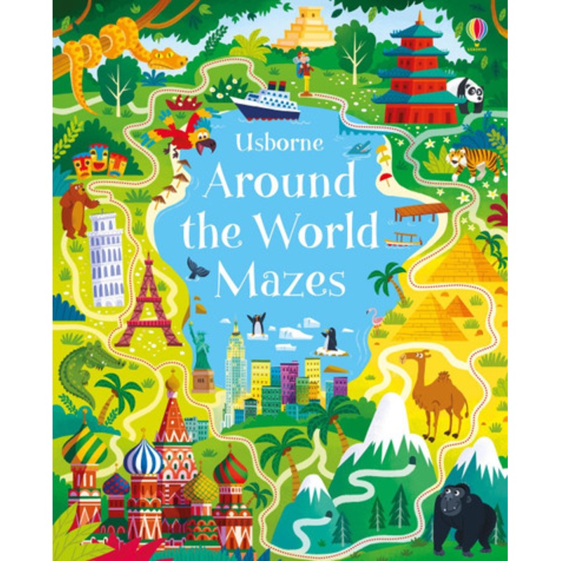 Usborne – Around the World Mazes