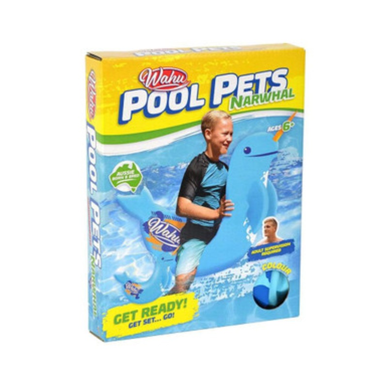 Wahu Pool Pets-  Narwhal Racer