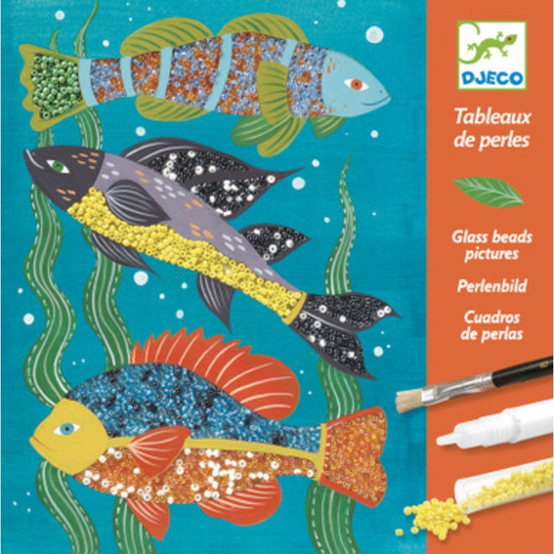 Djeco Zoology Glass Beads