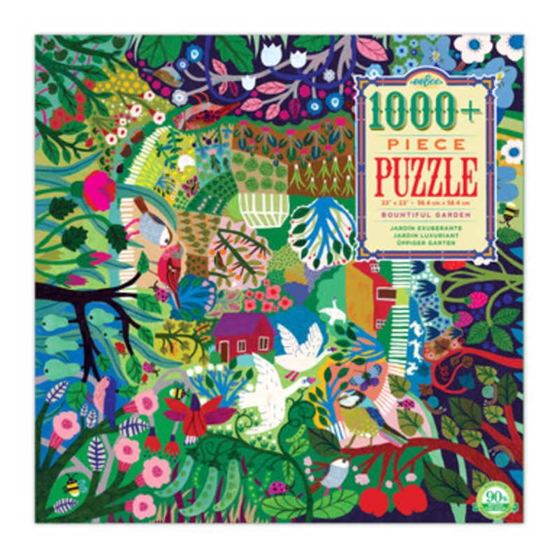 eeBoo 1000pc – Bountiful Garden Puzzle