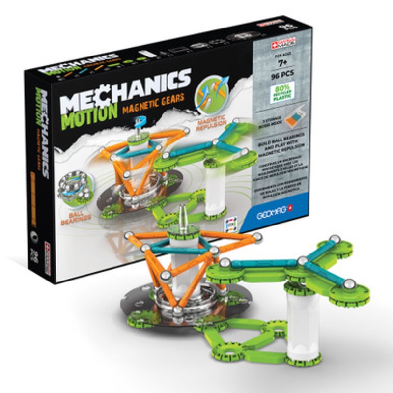 Geomag Mechanics Magnetic Motion – Magnetic Gears 96pc | 767