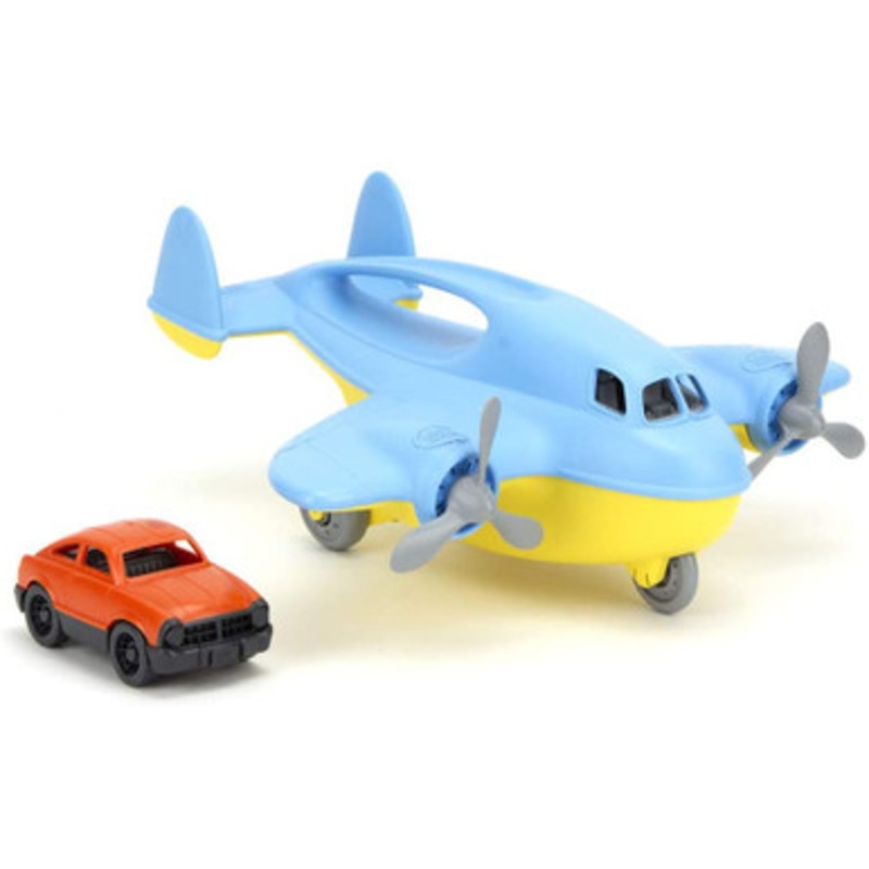Green Toys Cargo Plane with Mini Car