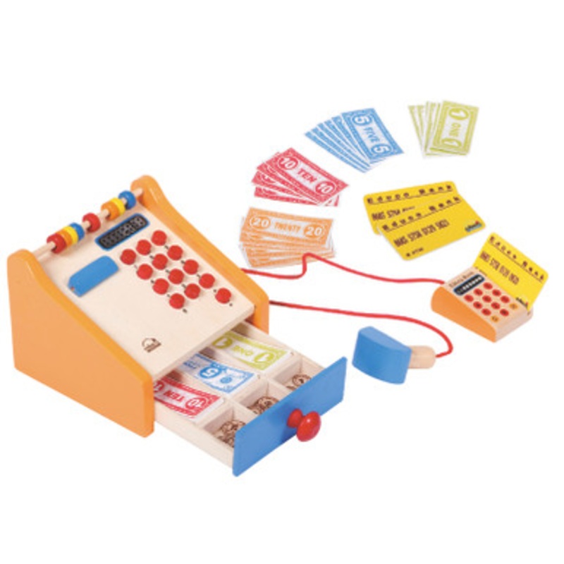 Hape Fresh Food Market Wooden Cash Register