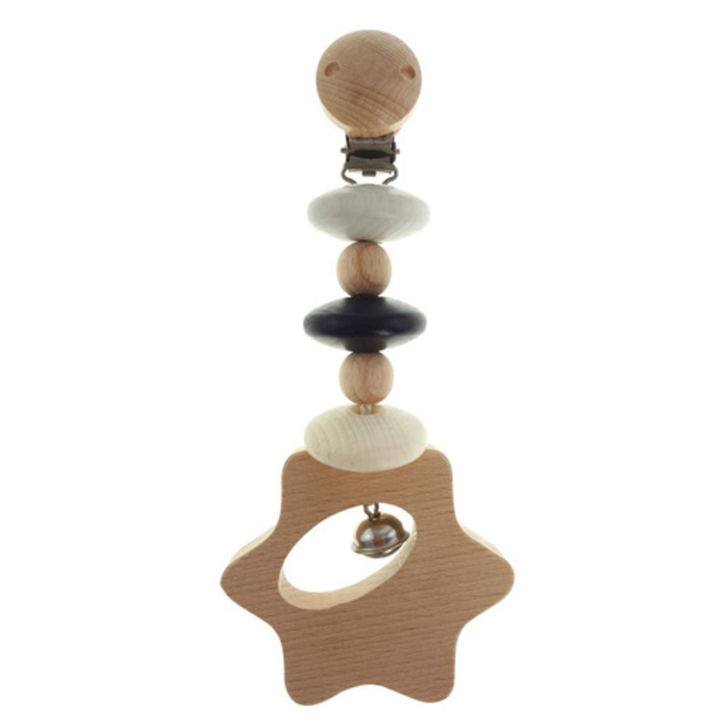 Hess-Spielzeug – Pram Hanger Natural Black
