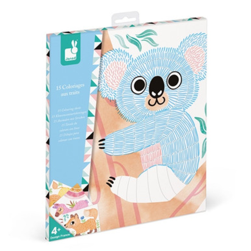 Janod – Colouring Sheets