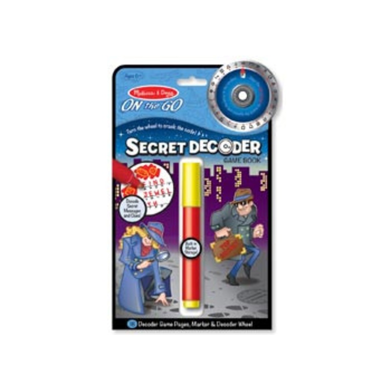 Melissa & Doug- On the Go- Secret Decoder – Game Book