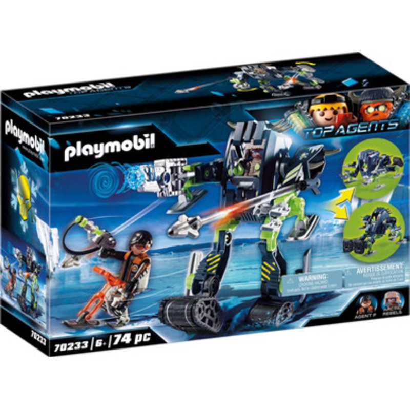 Playmobil Top Agents – Arctic Rebels Ice Robot 70233