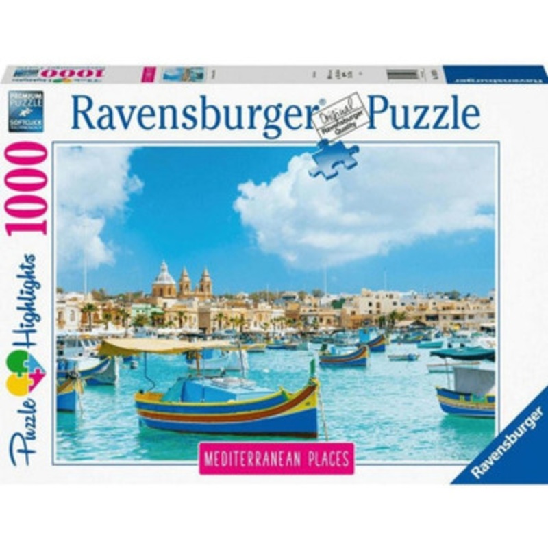 Ravensburger 1000pc – Mediterranean Malta Puzzle