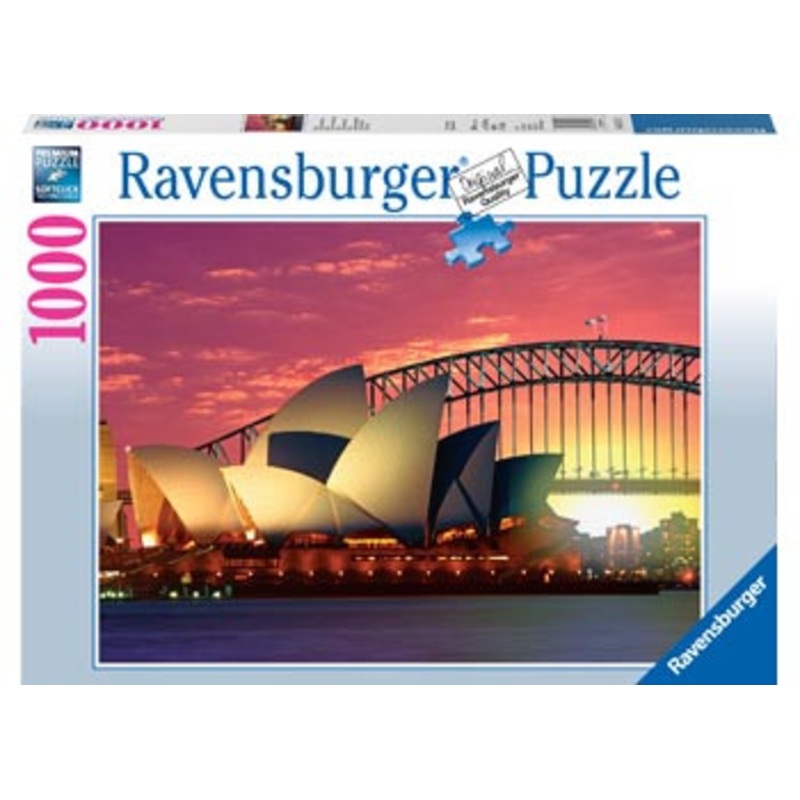 Ravensburger 1000pc – Sydney’s Opera House and Harbour Bridge Puzzle