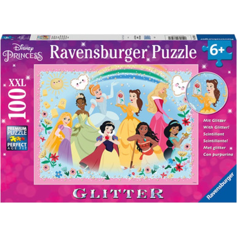 Ravensburger 100pc – Disney Princess Disney Strong, Beautiful and Brave Puzzle