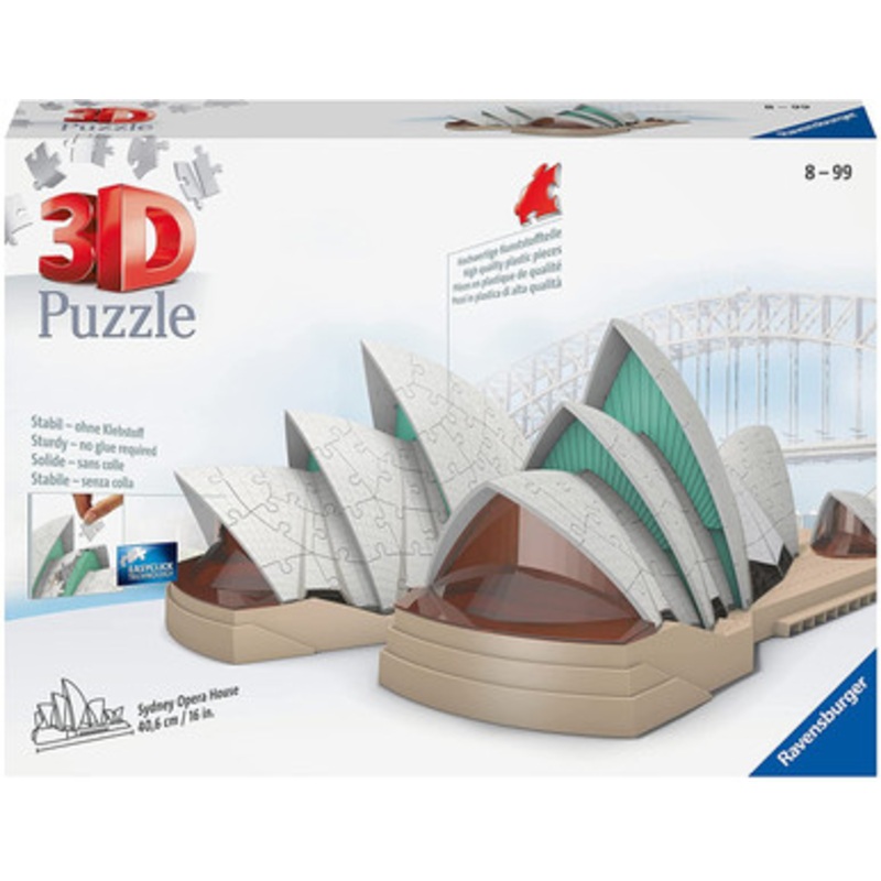 Ravensburger 237pc – Sydney Opera House 3D Puzzle
