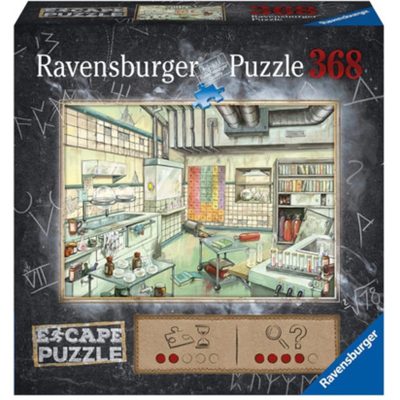 Ravensburger Escape 11 The Laboratory Puzzle 368pc