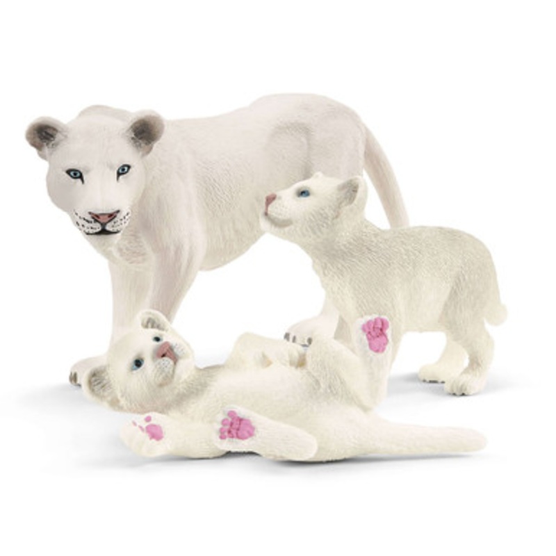 Schleich Wild Life – Lion Mother with Cubs