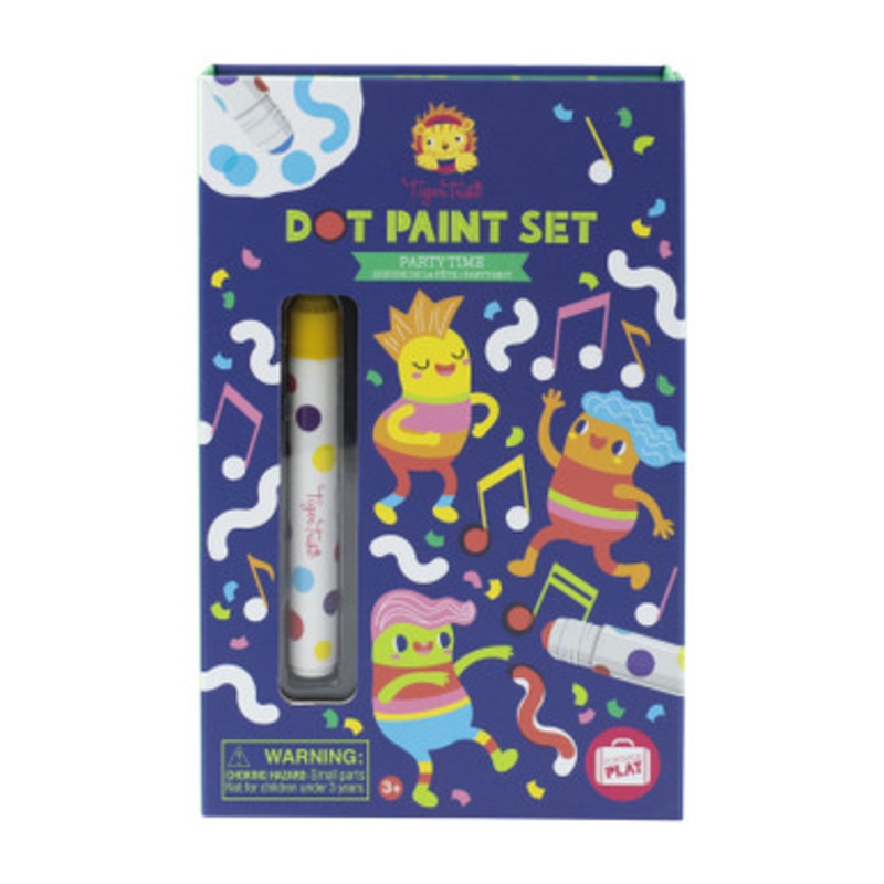 Tiger Tribe Dot Paint Set – Party Time