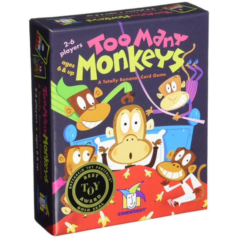 Too Many Monkeys Card Game – by Gamewright