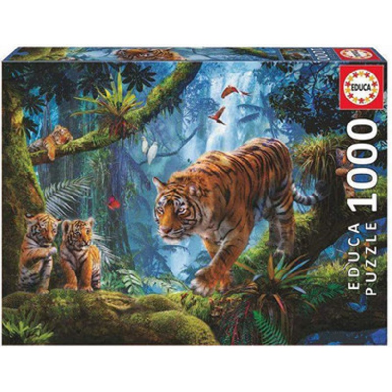 Educa 1000pc – Tigers in the Tree Puzzle
