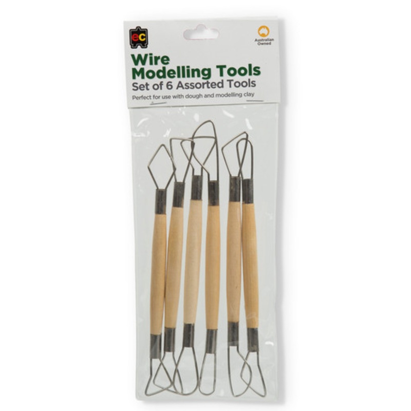 Educational Colours Wire Modelling Tools – Set of 6