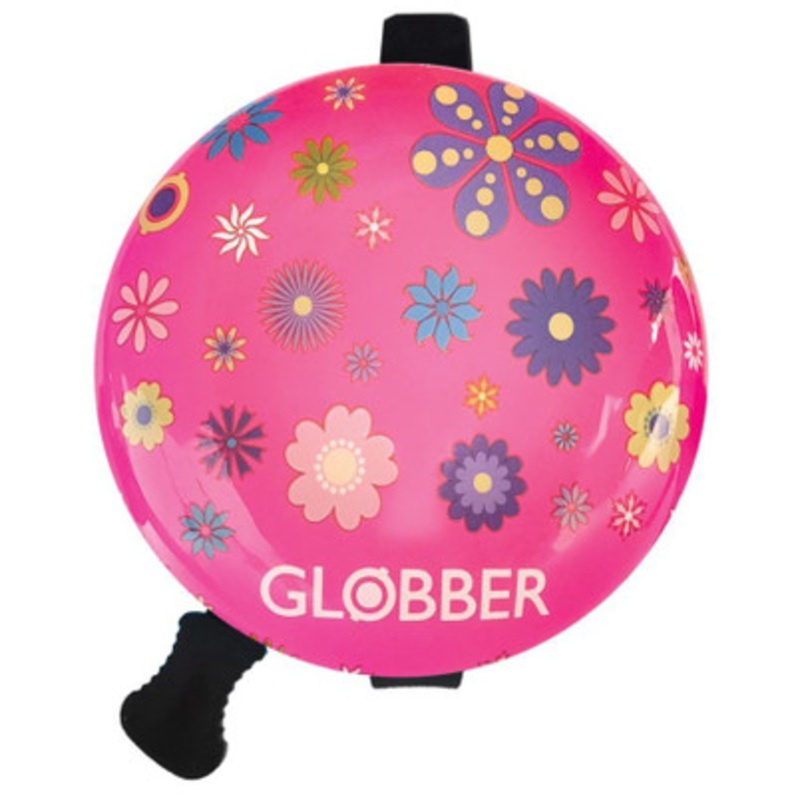 Globber – Scooter Bell – Deep Pink Flowers