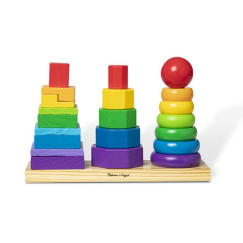 Melissa & Doug – Geometric Stacker