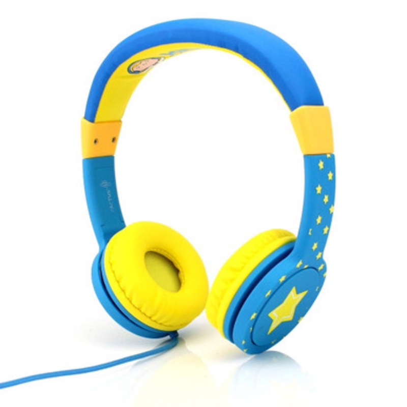 Cactus – Headphones for Kids Blue Stars