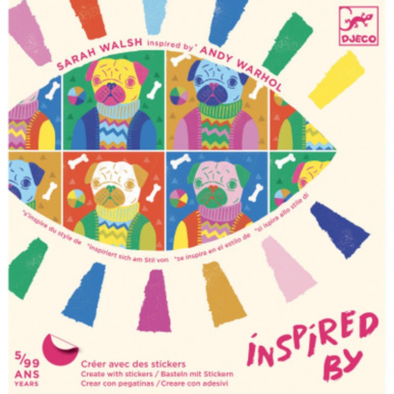 Djeco – Inspired By Andy Warhol – Totally Pop