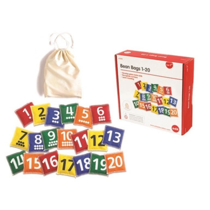 edx Education – Number Bean Bags Set of 20