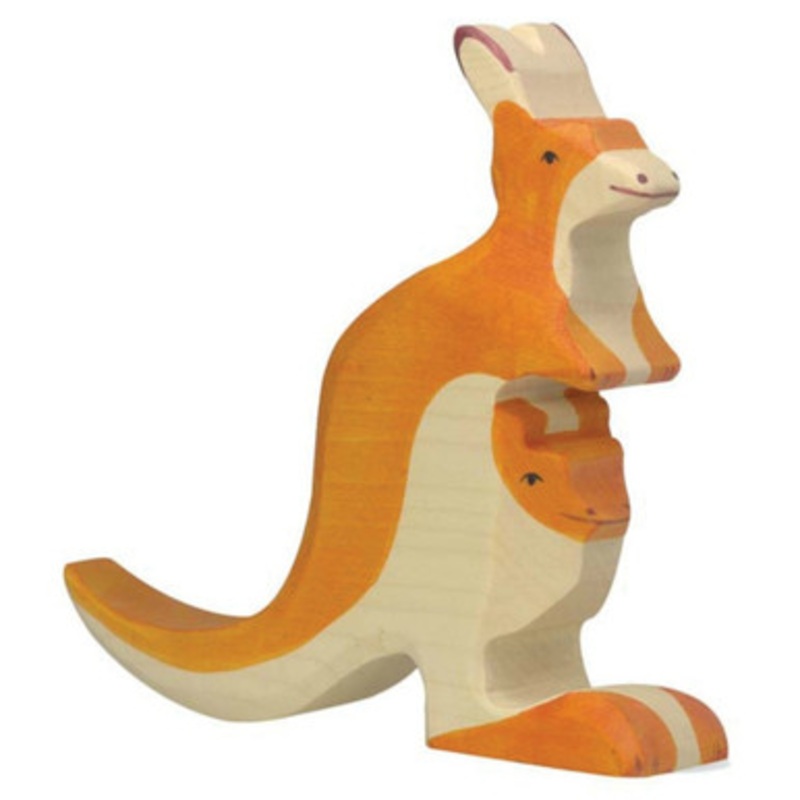 Holztiger – Kangaroo With Young
