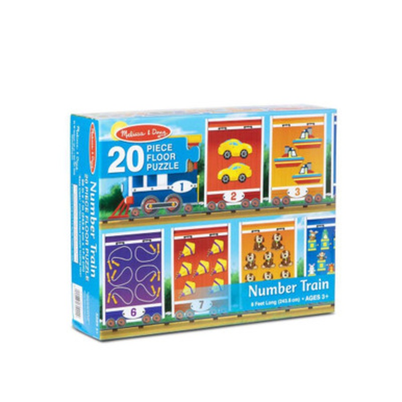 Melissa and Doug – Number Train Floor Puzzle 20 pce