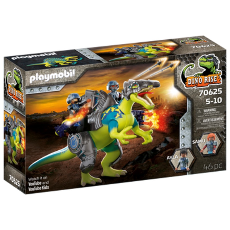 Playmobil Dino Rise – Spinosaurus: Double Defense Power 70625