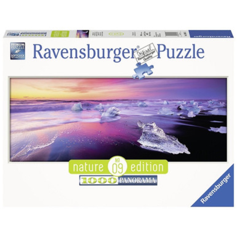 Ravensburger 1000pc Panorama- Nature Edition No.9 Jokulsarlon, Iceland Panorama