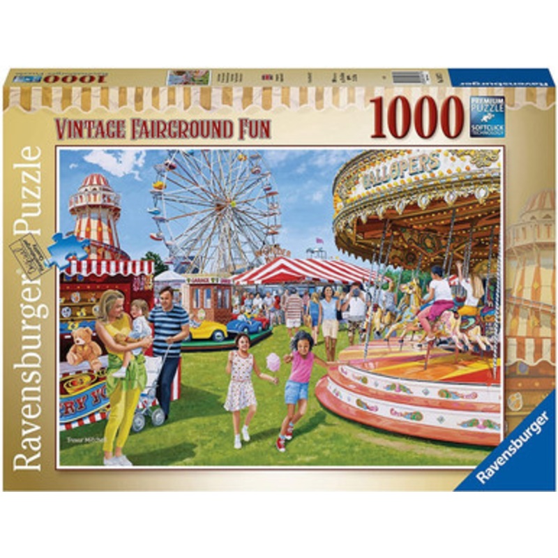 Ravensburger 1000pc – Vintage Fairground FunPuzzle