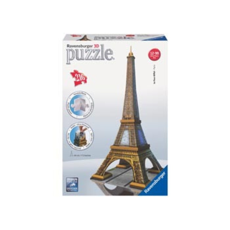 Ravensburger 216pc –  Eiffel Tower 3D Puzzle