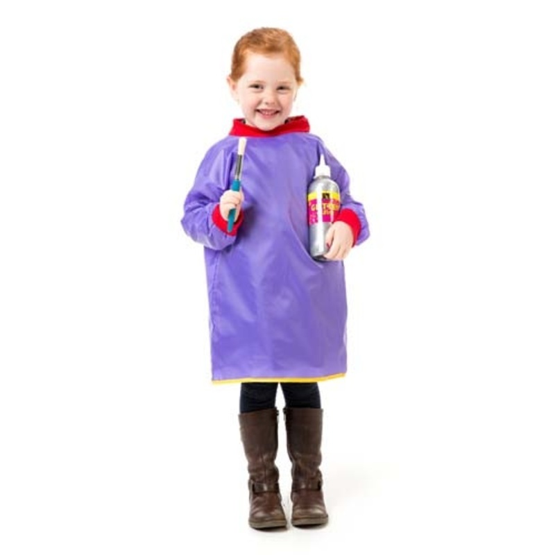 Toddler Smocks Purple Ages 2-4