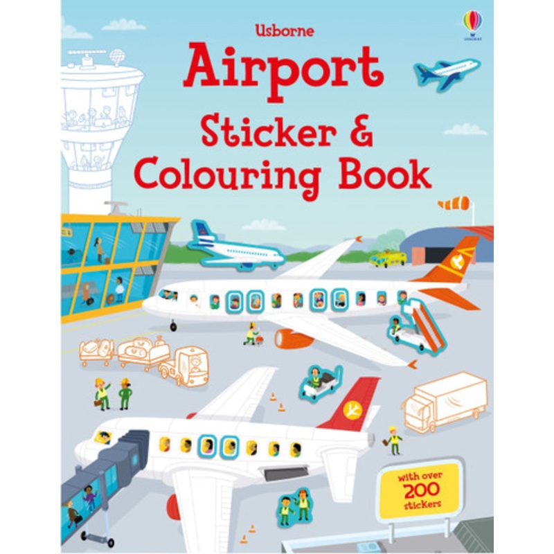 Usborne – Airport Sticker and Colouring Book