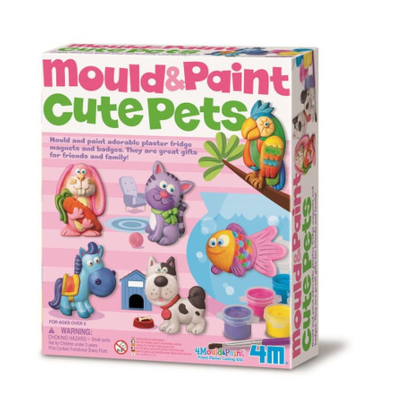 4M – Mould & Paint – Cute Pets