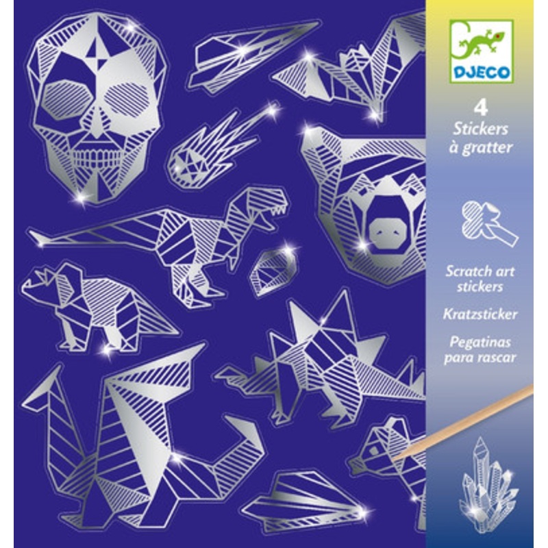 Djeco- Iron Scratch Cards