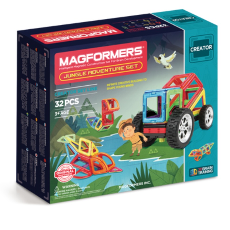 Magformers – Jungle Adventure Set 32 pce