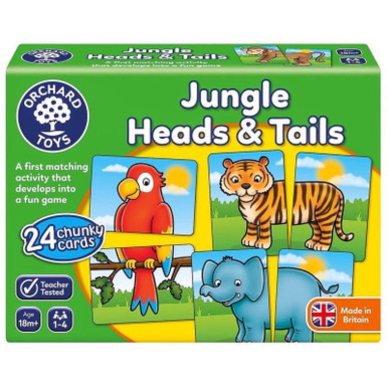 Orchard Toys – Jungle Heads & Tails