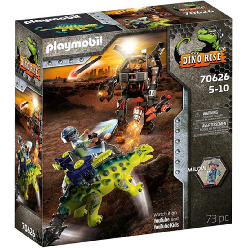 Playmobil Dino Rise – Saichania: Invasion of the Robot 70626