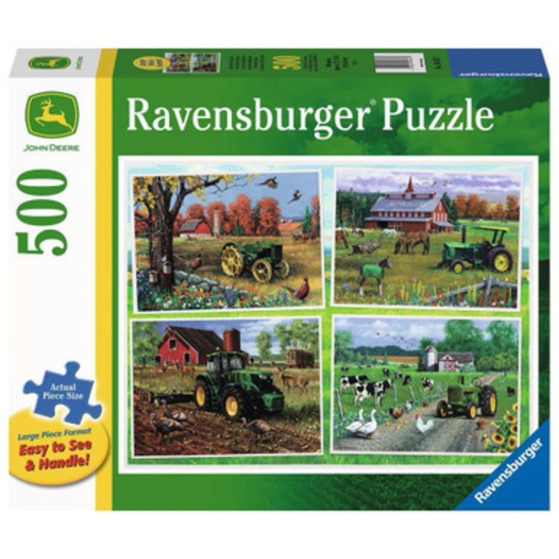 Ravensburger 500pc – John Deere Classic Large Format Puzzle