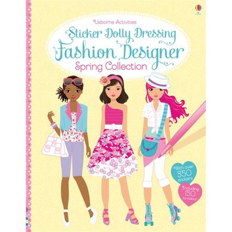 Usborne – Sticker Dolly Dressing – Fashion Designer Spring Collection
