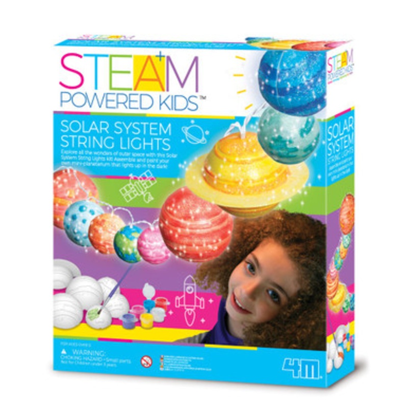 4M – STEAM Powered Kids – Solar System Toys String Lights