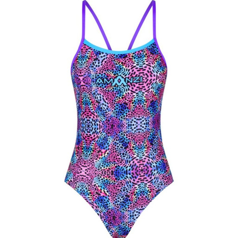Amanzi – Girls Proback One Piece Swimmers – Feline Wild
