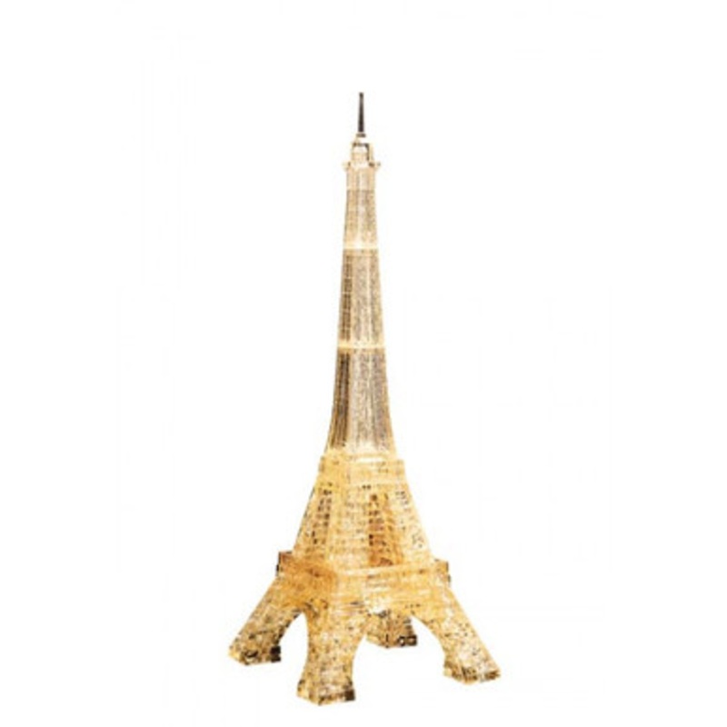 Crystal Puzzle 3D – Golden Eiffel Tower 96pc