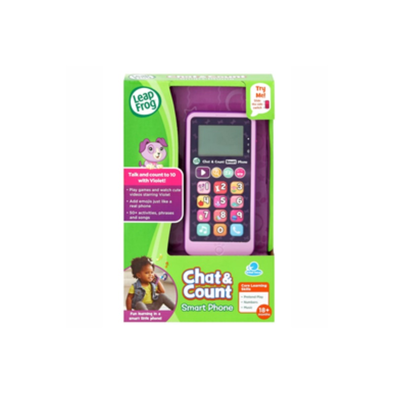 LeapFrog Chat & Count Smart Phone – Violet