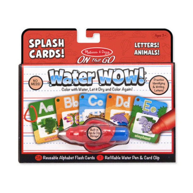 Melissa & Doug – ON the GO – Water WOW! Splash Cards – Letters!