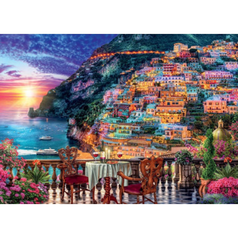 Ravensburger 1000pc – Dinner In Positano