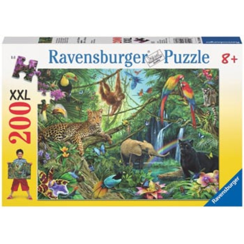 Ravensburger 200pc XXL – Animals In The Jungle Puzzle