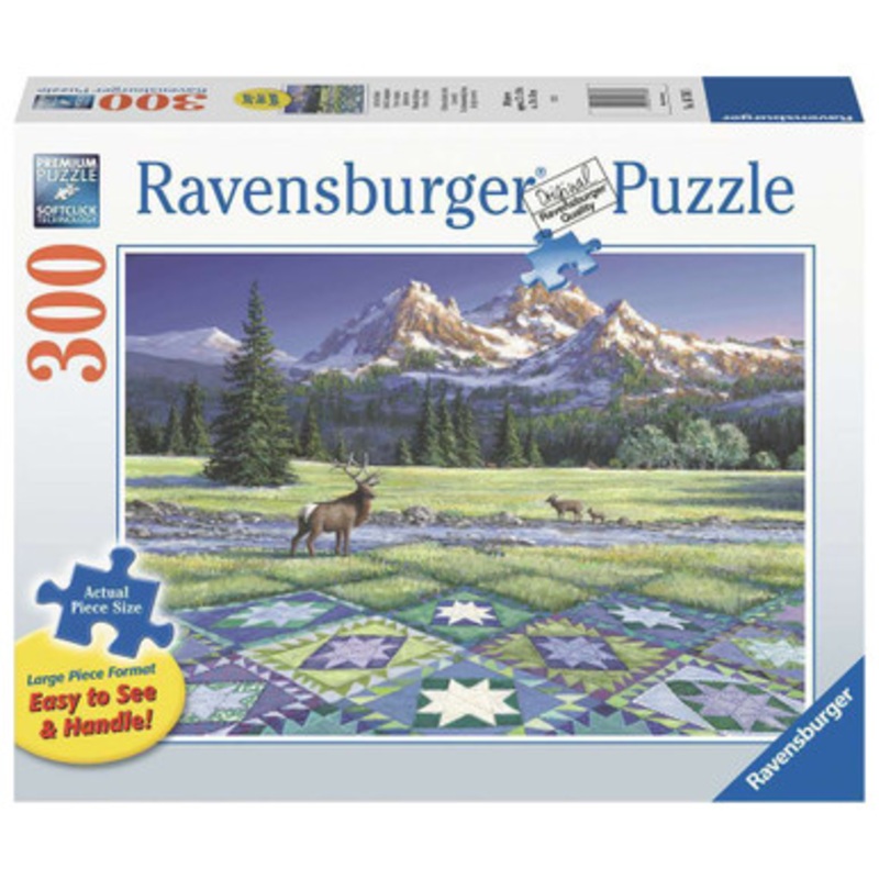 Ravensburger 300pc – Quiltscape Large Format Puzzle